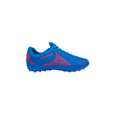 Tenis Pirma Futbol Rapido Supreme X Turf Mod. 3045 Azul/Carmin