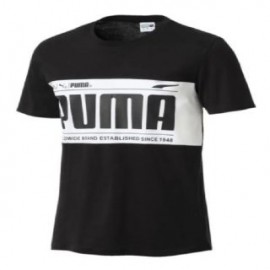 Playera Puma VGRAPHIC LOGO BLOCK Hombre 57712601