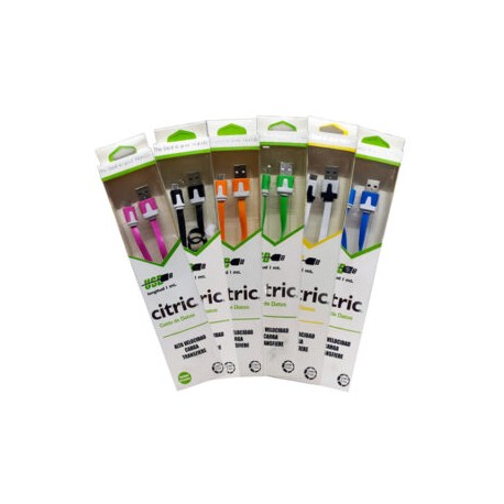 Cable Citric Micro USB 1 Metro