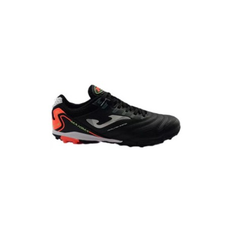 Tenis Futbol Rapido Joma Maxima 2301 Turf Negro/Naranja