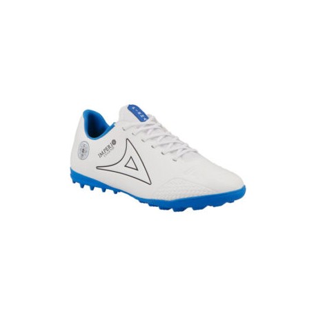 Tenis Pirma Futbol Rapido Imperio Legend Turf Mod. 3013 Blanco/Azul/Negro