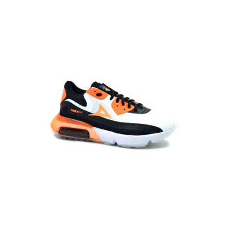 Tenis Pirma Urbano Valvula Max Fit Mod. 5036 Blanco/Naranja