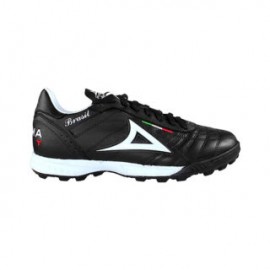 Tenis Pirma Futbol Rapido Brasil Turf Mod. 0503 Negro/Blanco