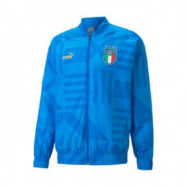 Chamarra Puma Italia Home Prematch Hombre 767053 17