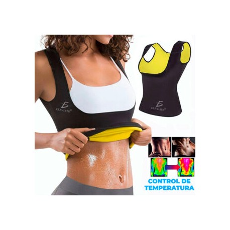 Faja Reductora Chaleco Neopreno Cinturilla Reductora Gym Fit XL