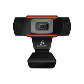 Webcam Usb Elegate Para Computadora 480P Con Microfono