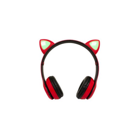 Audifonos Buytiti Bluetooth Diadema Orejas de Gato luz LED