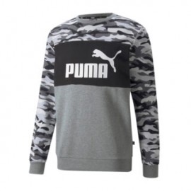 Sudadera Puma Caballero Essentials Camo Crew Neck