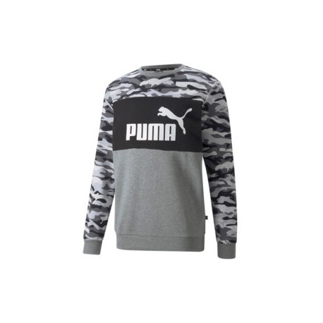 Sudadera Puma Caballero Essentials Camo Crew Neck