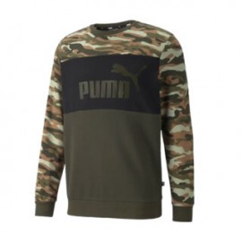 Sudadera Puma Caballero Essentials Camo Crew Neck