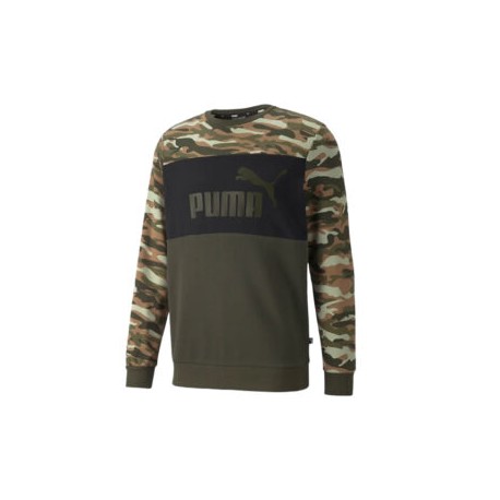 Sudadera Puma Caballero Essentials Camo Crew Neck