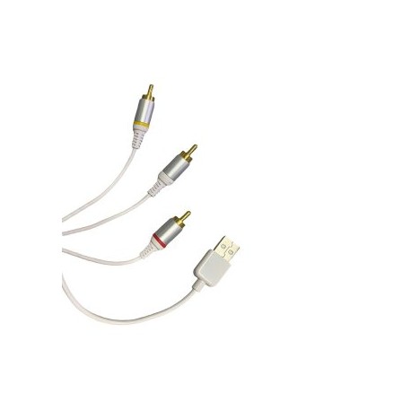 Cable RCA / Lightning Compatible con iPhone 5 en adelante