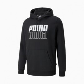 Sudadera Puma Power Logo Hoodie Hombre 589409 01