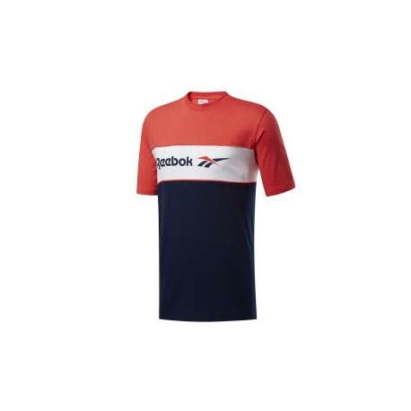 Playera Reebok Caballero Cl F Linear Tee FJ3346