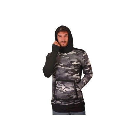 Sudadera Reebok Hombre Performance Camo Hood