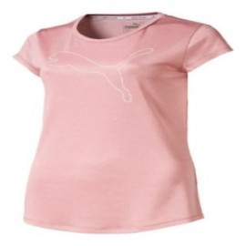 Playera Puma ACTIVE LOGO HEATHER Mujer 586394