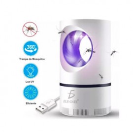 Lampara Mata Mosquitos Mosquitero Electrico Portatil Luz Led